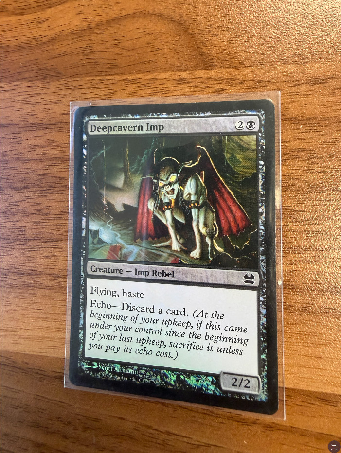 Deepcavern Imp Modern Masters Foil 2013 magic the gathering ungraded