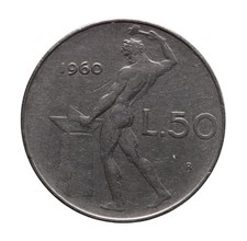 DN - Repubblica Italiana - 50 lire 1960 - NC - 13955