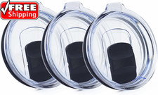 3 Pack 20 Oz Tumbler Lid, Magnetic Slider Replacement Lids for YETI 20 Oz Tumble
