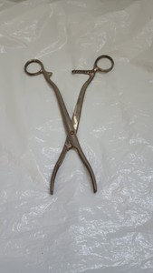 Antique Medical Surgical Instrument  With Ratchet Handle