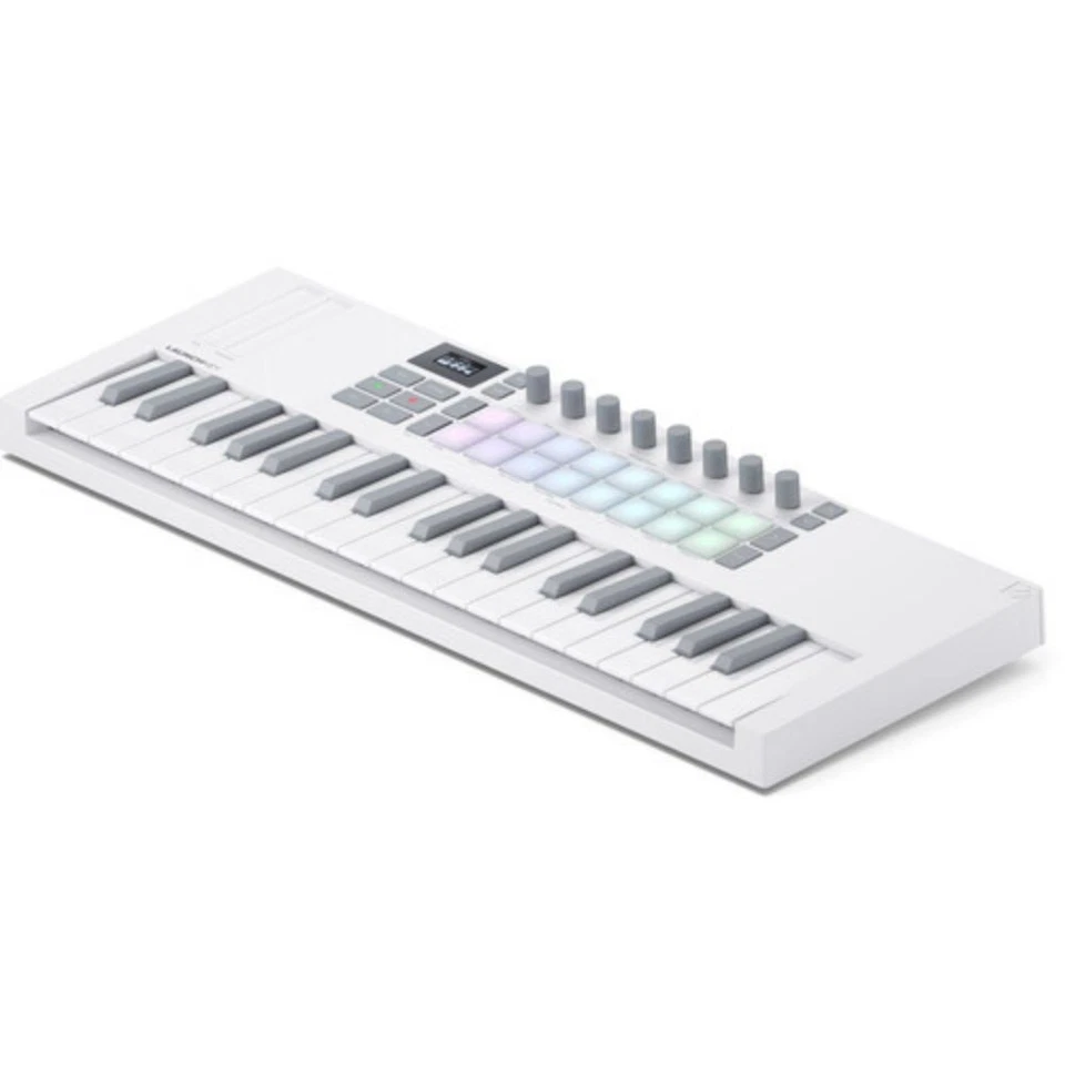 Novation Launchkey Mini 37 MK4 USB MIDI Keyboard Controller(White, 37 Mini Keys) - Image 3 of 4