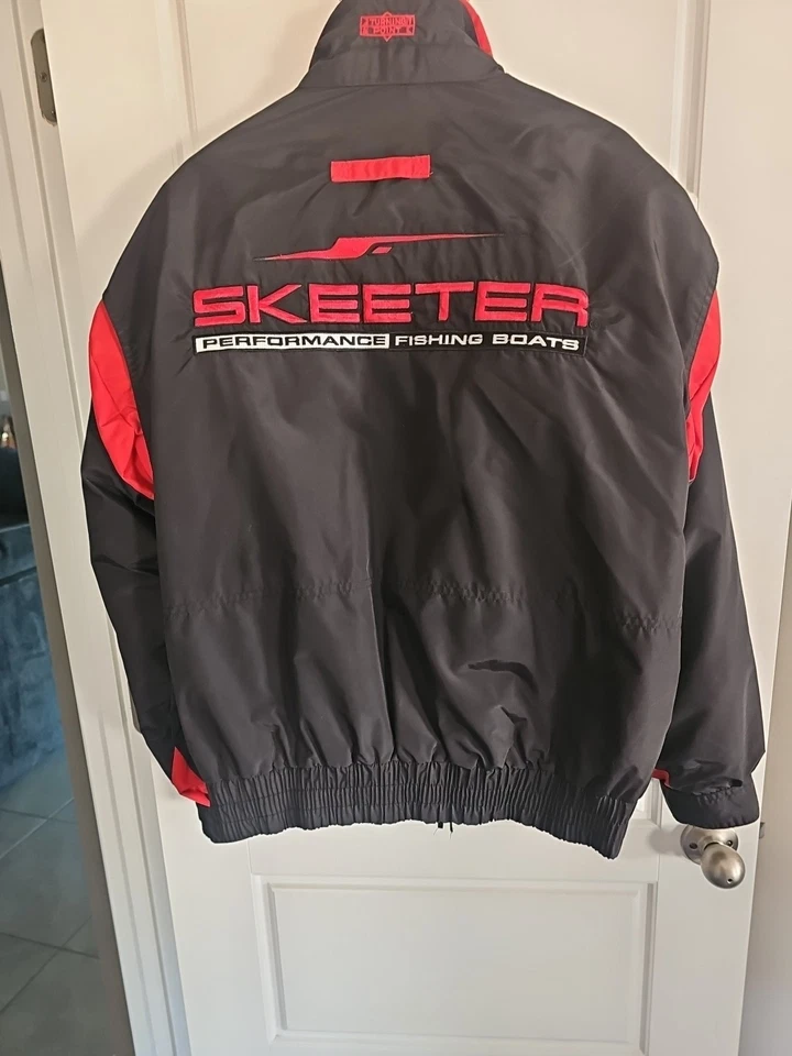 Vintage COMBO JACKET SKEETER Windbreaker Fleece ×2 PERFORMANCE BASS BOAT Fishing - Image 4 of 4