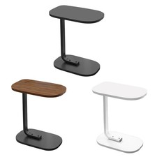 C-Shaped Compact Sofa Side End Table Coffee Laptop Table Living Room Bedroom UK+