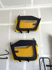 Jeep Tj 1997-2006 Half Doors Uppers And Lowers. Solar Yellow.