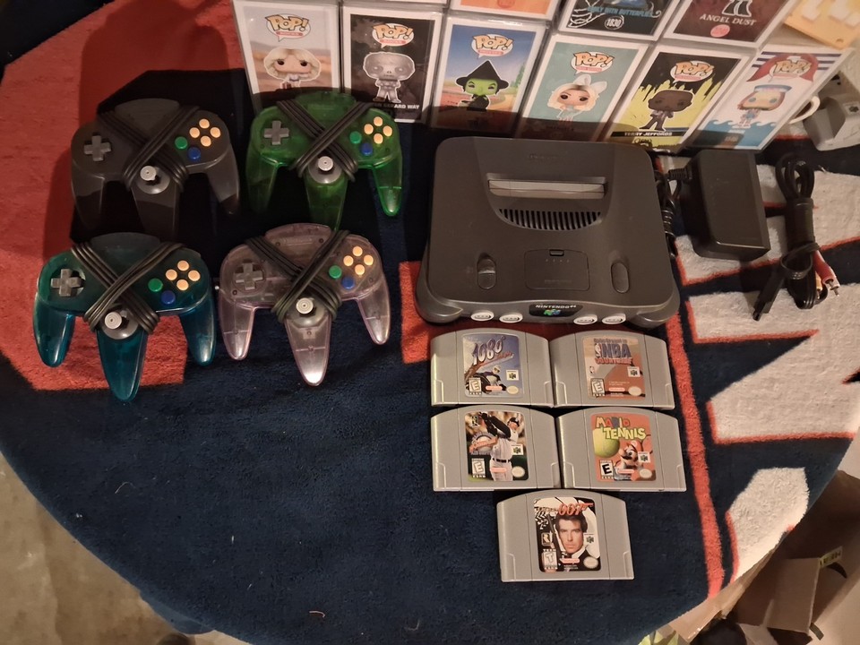 A tested, working N64 bundle — the console of GoldenEye, Mario Kart 64, and Ocarina of Time is back and still slaps.