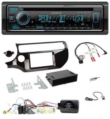 Kenwood Steering Wheel Bluetooth DAB USB CD Car Stereo for Kia Rio UB Facelift 2017-2023