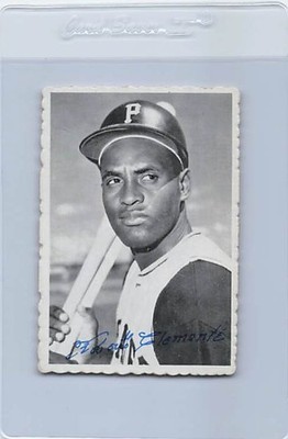 1969 Topps Deckle Edge #27 Roberto Clemente Pirates EX *DA-E5366