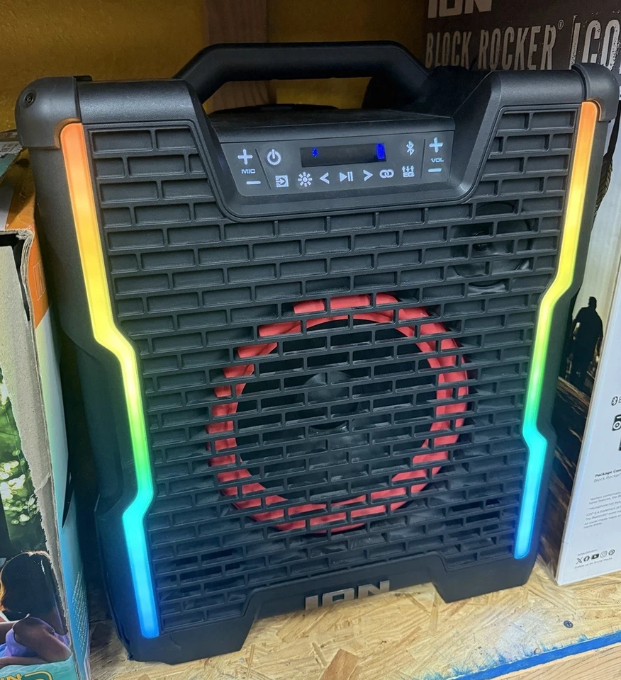 Altavoz Bluetooth ION Audio Block Rocker Icon Foto 2 de 4
