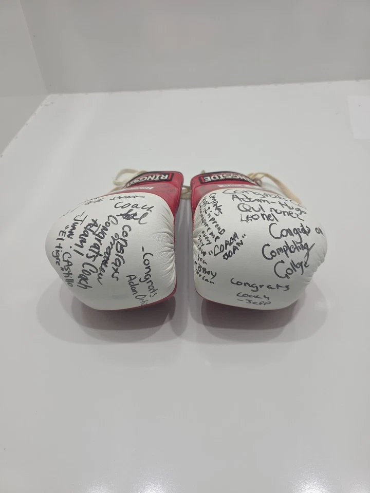 Ringside Boxing Gloves Present For actor ADAM CLARK THOMPSON - Image 2 of 4