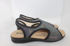 SHOES/FOOTWEAR - Euroflex Sandal Tuscany black sparkle