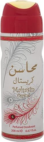 LATTAFA MAHASIN CRYSTAL DEODORANT SPRAY 200ML - Foto 1 di 1