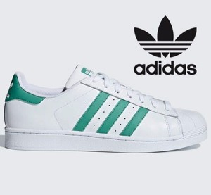 ⚫ 2020 Adidas Originals Superstar ® (Uomo Taglia UK 10 EUR 44.5) bianco vero verde | eBay