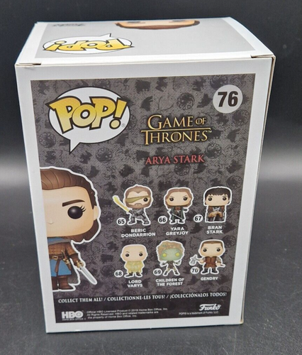 Funko Pop - Arya Stark Spring Con 19 Lim.Ed. Excl. - 76 - Game of Thrones - Bild 2 von 2