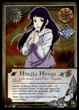 Naruto CCG Hinta Hyuga #1038 Holo Near Mint