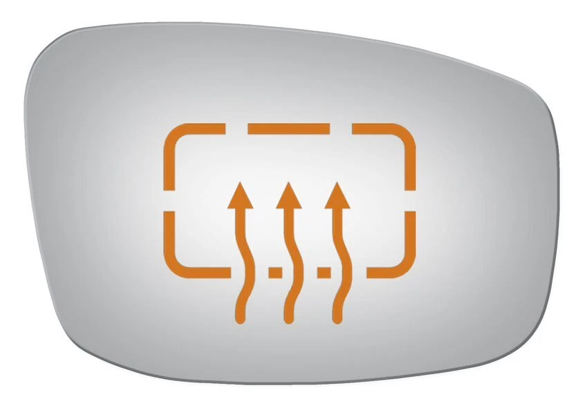 Nuevo espejo retrovisor derecho convexo para 11-12 Infiniti G25, G37, Q40, Q60 sin placa de respaldo Foto 2 de 3