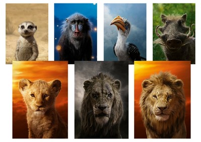 Lion King Samba Scar Mufasa Timon Disney A5 A3 Dvd Movie Posters Ebay