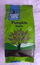 💚 Crazy Jack Organic Pumpkin Seeds 100g Fresh Date Nov 2024 Nutritious Food 💚