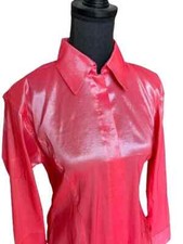 Western Showmanship Horsemanship Pleasure Show Plane Shirt -Taffeta Show Shirt