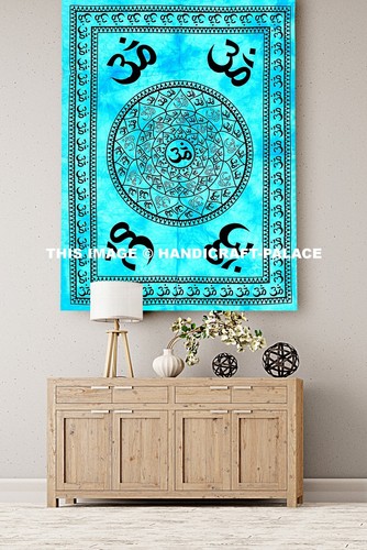 Tenture Murale Indienne Artisanale En Coton Et Perles Tribales - 45x55 Cm - Fusion Furnishing