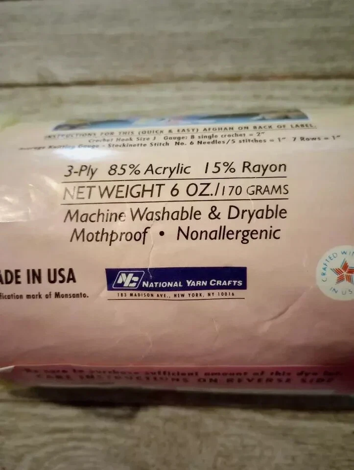 Hilo deportivo crochet bebé Natura wintuk pompadour amarillo #3 peso #33891 nuevo Foto 2 de 4