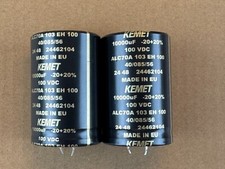 2 nuovi condensatori filtro principale 10000 uf 100v Sansui 8080 9090 misura esatta 40mm