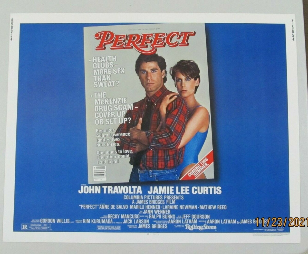 PERFECT ORIGINAL ROLLED 22X28 MOVIE POSTER 1985 HALF SHEET JAMIE LEE CURTIS