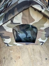 Foldable camo dog house