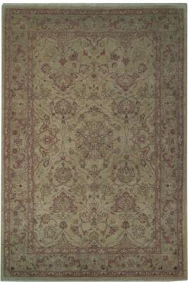 6x9' Wheat Khaki Brown quality Chobi Peshawar Rug 71430