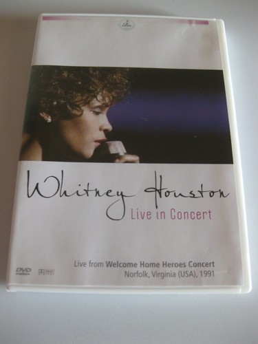 Welcome Home Heroes with Whitney Houston  (DVD) rare OOP NTSC NEW unsealed