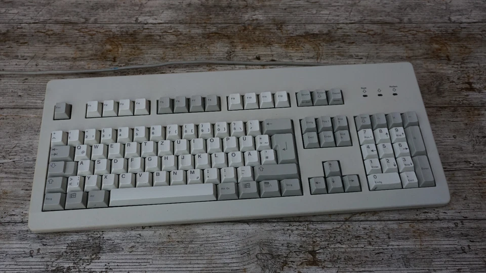 Cherry MY 3000 R/M Vintage Tastatur DIN Anschluss Retro Keyboard Deutsch - Bild 2 von 4