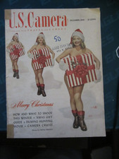 US Camera Travel Magazine December 1949 Merry Christmas Filming Hunting Movie 56
