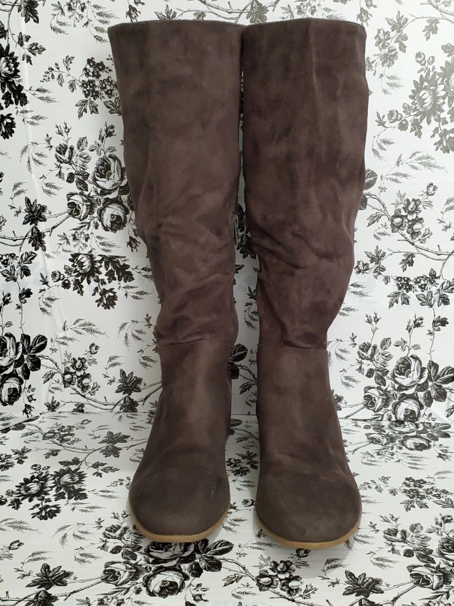 Faded glory top women's zipper boot