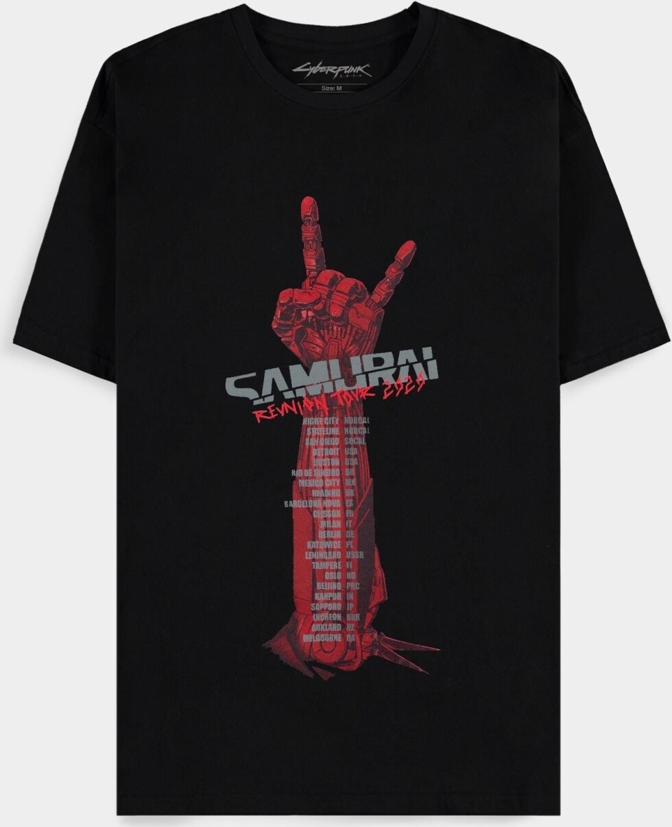 Cyberpunk 2077 - Reunion 2020 Men'S Short Sleeved T-Shirt - Xl Short Sleeved T-S