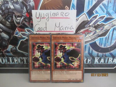  Yu-Gi-Oh!  Magischer Tod Croque SR08-FR019 -VF/Commune 2er Set