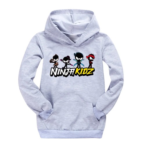 Kids NINJA KIDZ Clothes Hoodies Long Sleeve Autumn Toddler kids Sweatshirts - Picture 17 of 45