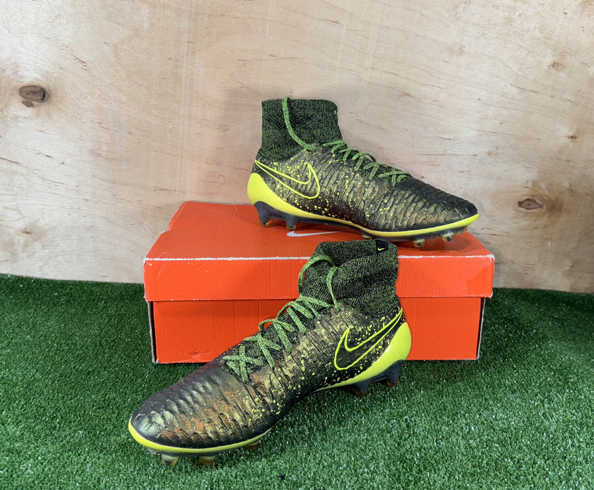 Nike Magista Obra FG 641322-371 Elite Green boots Cleats mens