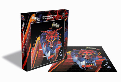 JUDAS PRIEST - DEFENDERS OF THE FAITH Album Cover - Rock Saws Puzzle 500 Pcs.