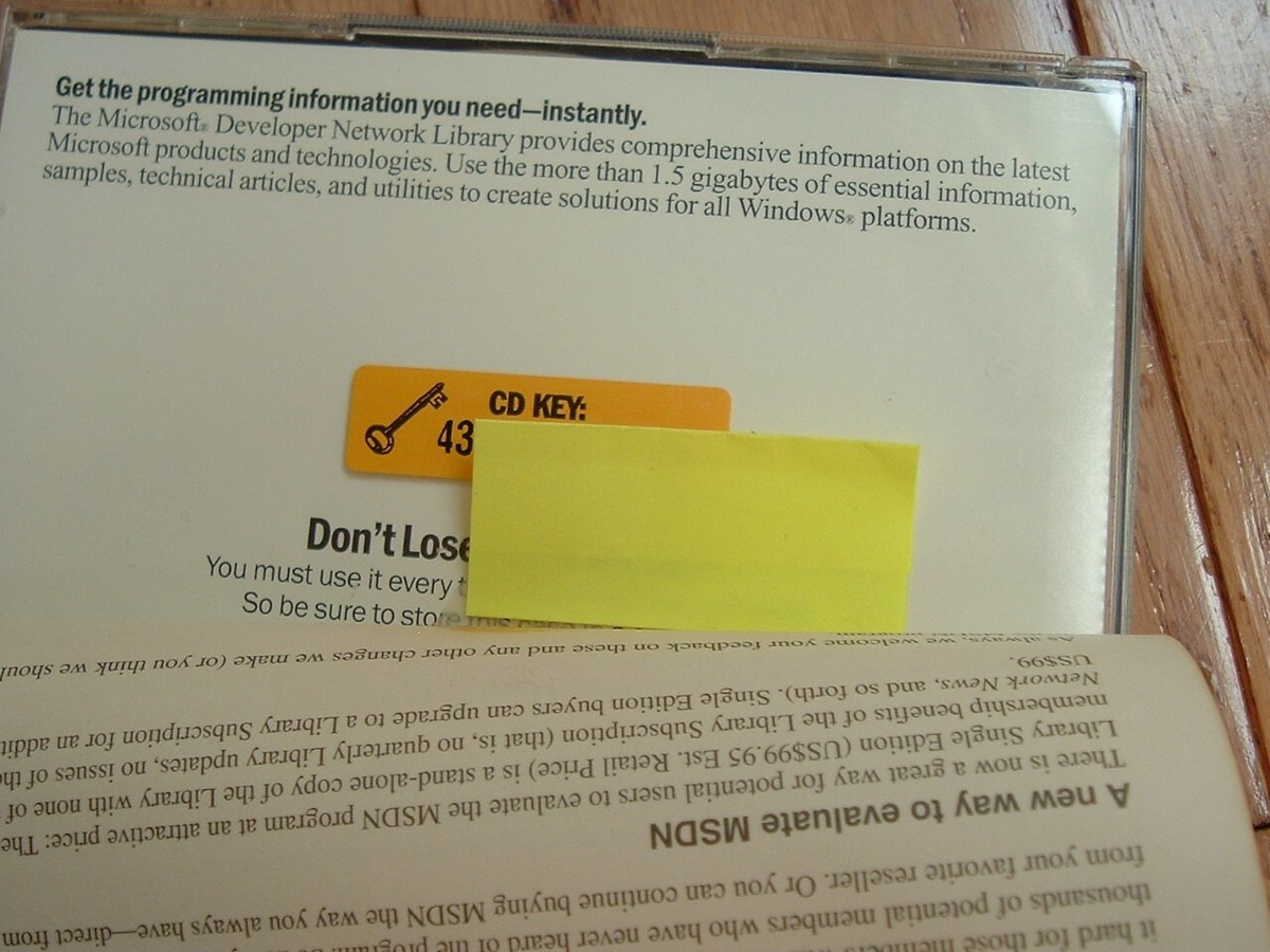 Microsoft Developer Network Library - April 1997. Two