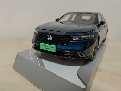 1/18 Scale Honda Accord 2023 11th Generation Blue Diecast Car