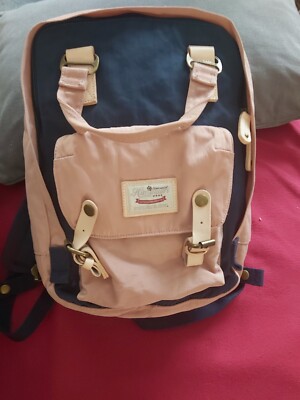 Himawari Pink/Blue Nylon Leather Girls/Woman/Student Padded