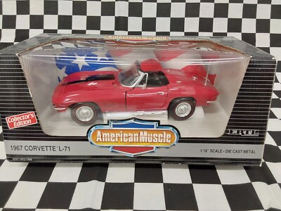 1967 Corvette Convertible 427 L-71 435 H.P. Tri-Power 1/18 Ertl American Muscle