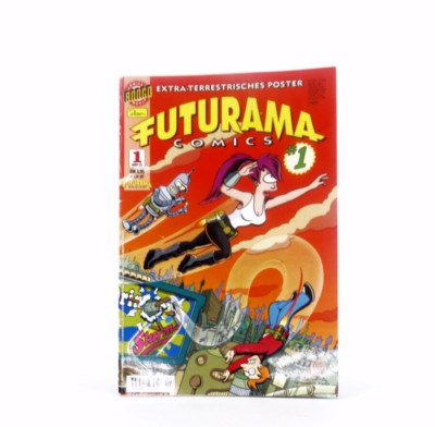 Futurama Comic Heft Nr.1 Bongo Dino Verlag 2001 | Deutsch | Produktionsfehler