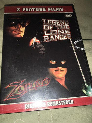 Legend Of The Lone Ranger / Zorro On DVD Movie Very Good E66 - 第 1/2 張圖片
