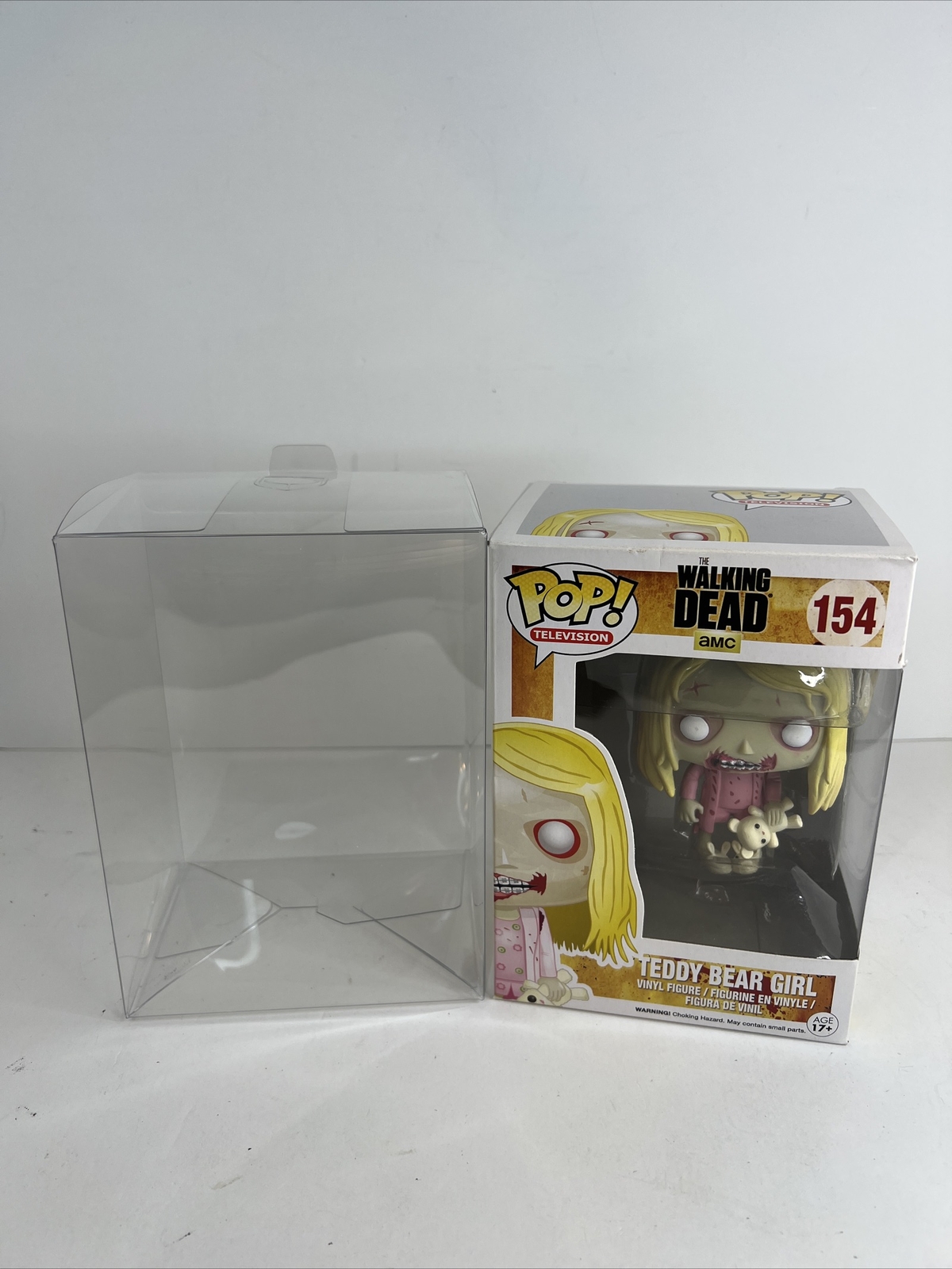Funko Pop! Vinilo: The Walking Dead - Walker - Teddy Bear Girl #154