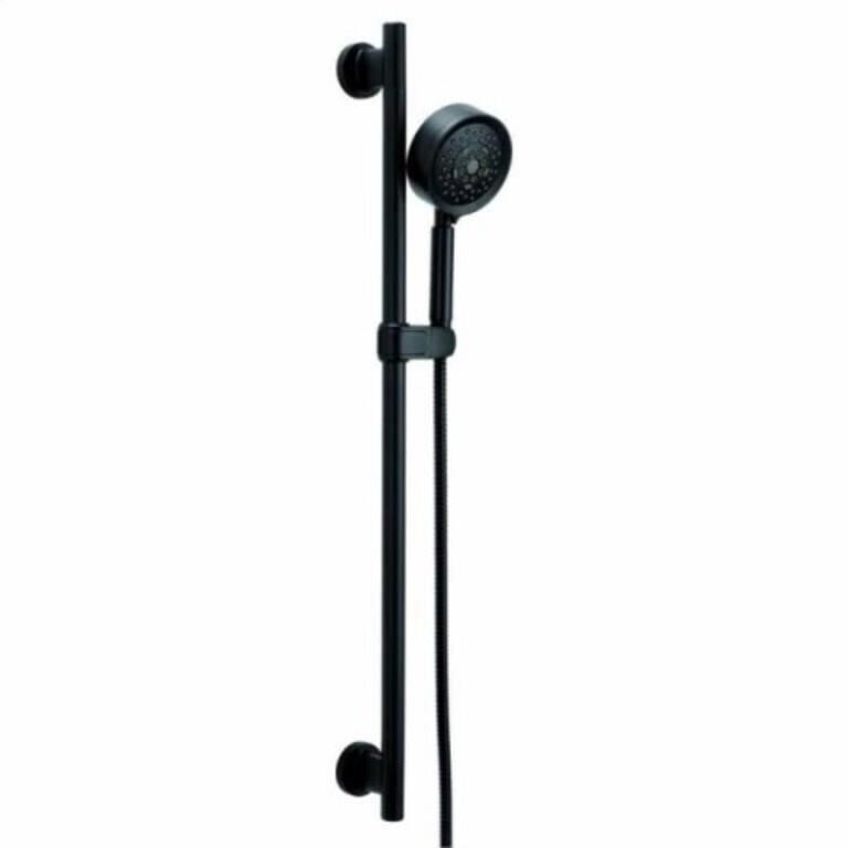 DANZE VERSA D461758BS SATIN BLACK SQUARE 30" SLIDE BAR ASSEM