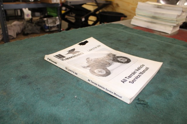 1995 KAWASAKI LAKOTA 300 KEF300A OEM SERVICE MANUAL BOOK | eBay