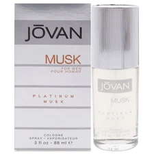 Jovan Platinum Musk by Jovan for Men - 3 oz EDC Spray