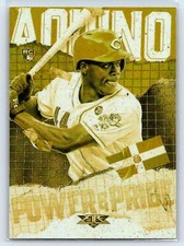Aristides Aquino 2020 Topps Fire Power and Pride Gold Minted RC PP-7 #PP-7