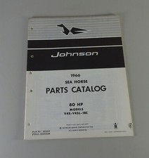 Catalogo Parti OMC Johnson Fuoribordo 80 CV Modelli Del 1966