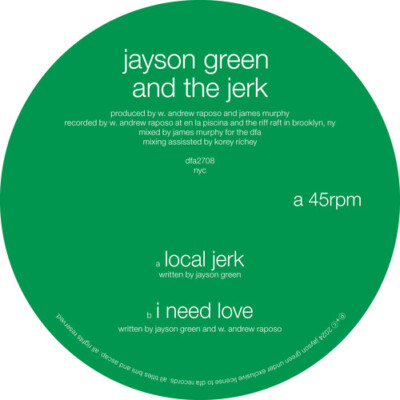 Jayson Green & The J - Local Jerk / I Need Love [New 12'' Vinyl] Explicit